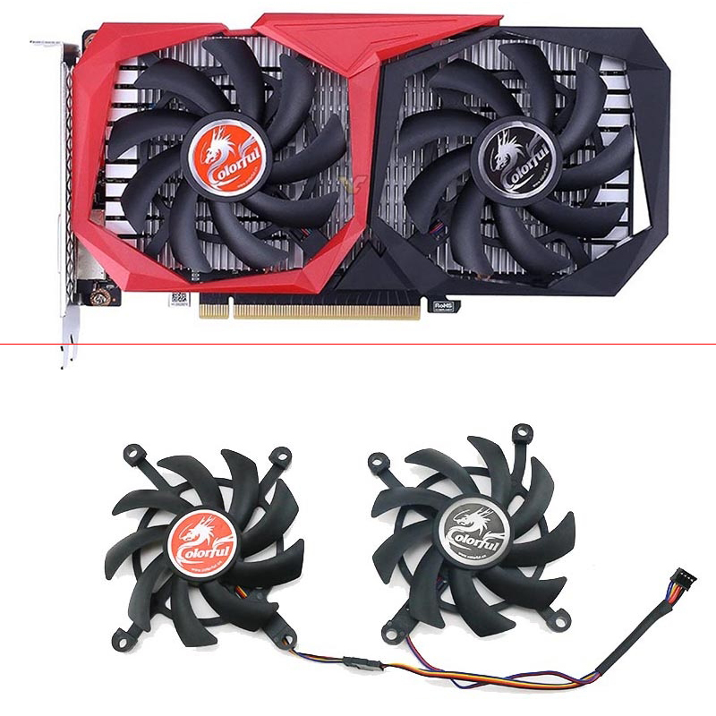Rtx 4080 Super 16Gb - 2 pezzi nuova ventola di raffreddamento