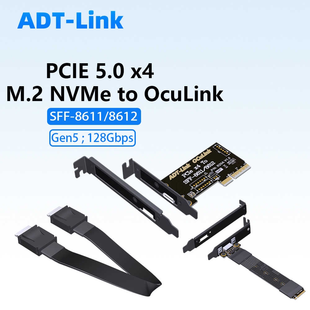 Oculink Egpu Dock Graphics Card - Adattatore PCIE 5.0 X4 Gen5 M.2