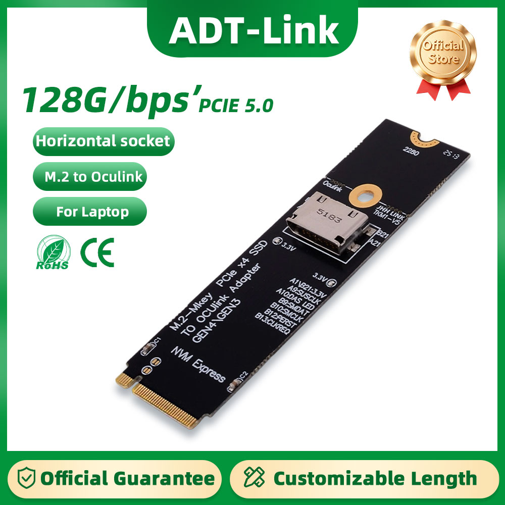 Oculink Egpu Dock Graphics Card - Scheda di espansione ADT-Link PCIe 5.0