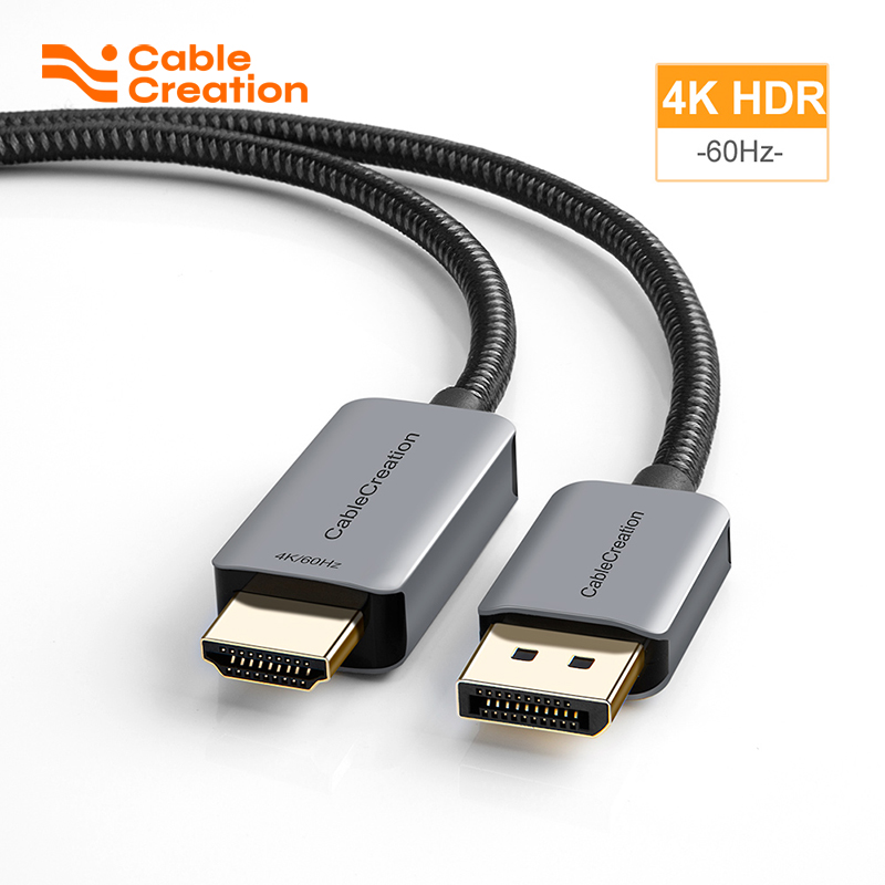 4 Hdmi Multi Monitor Video Card 4K - CableCreation Cavo DisplayPort Attivo a HDMI