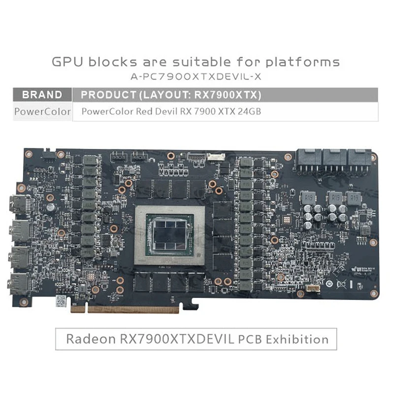 Bykski A-PC7900XTXDEVIL-X GPU  - Rx 7900 Xtx 24Gb Video Card recensione e prezzo