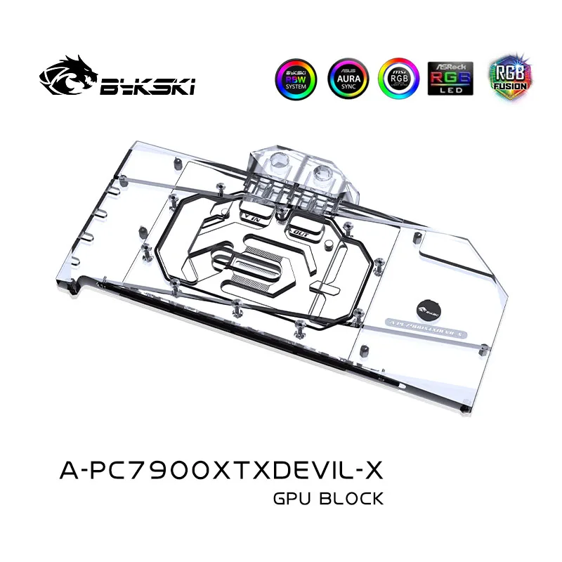Bykski A-PC7900XTXDEVIL-X GPU  - Rx 7900 Xtx 24Gb Video Card recensione e prezzo