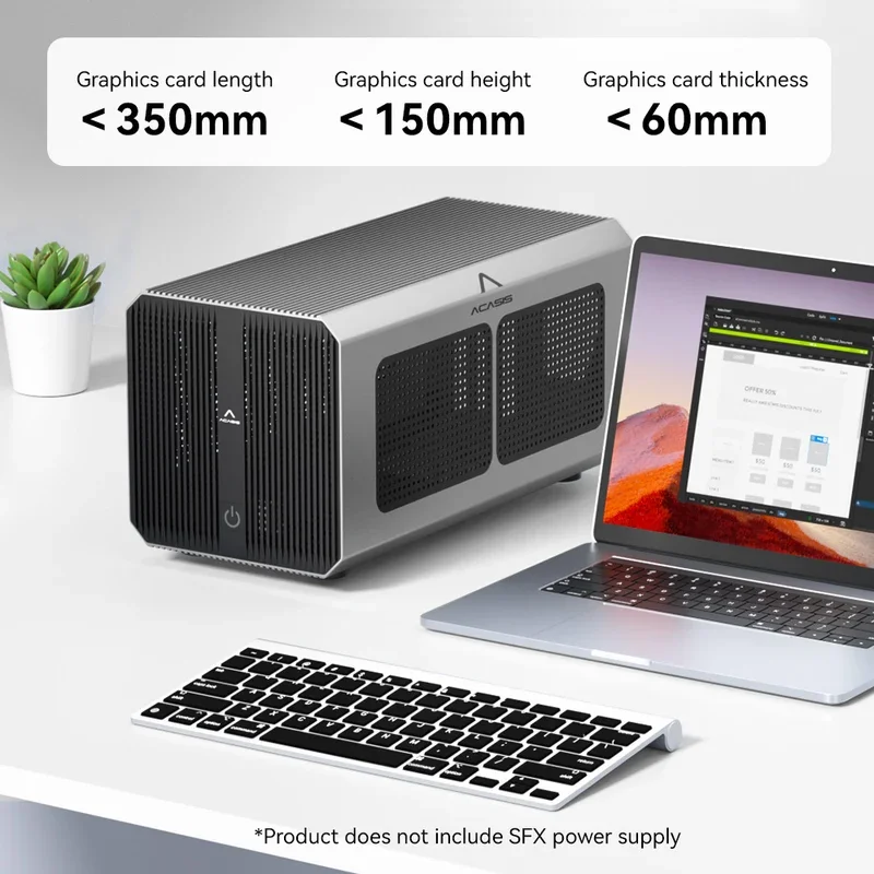 Acasis Enclosure eGPU 40Gbps c - Thunderbolt 4 External Gpu Enclosure recensione e prezzo