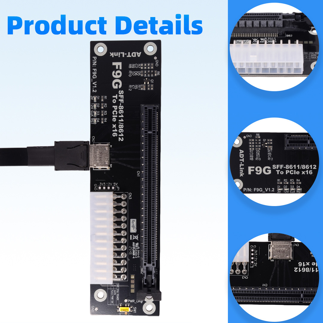 OCuLink SFF-8611/8612 a PCIe X - Oculink Egpu Dock Graphics Card recensione e prezzo