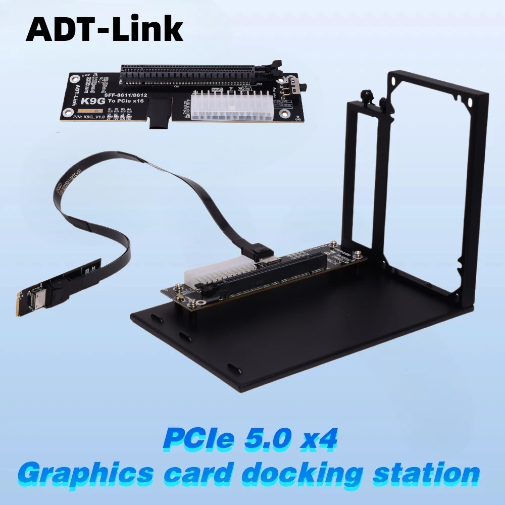 Adattatore eGPU ADT-Link PCIe  - Oculink Egpu Dock Graphics Card recensione e prezzo